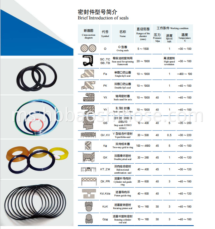 Common Rubber Sealing O-Ring